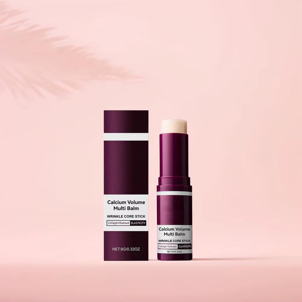 Stick for Face Eyes Lips Collagen Hydration & Anti-Aging Moisturizing Cream 9G for Moisturizing and Relieving Wrinkles Dry Skin